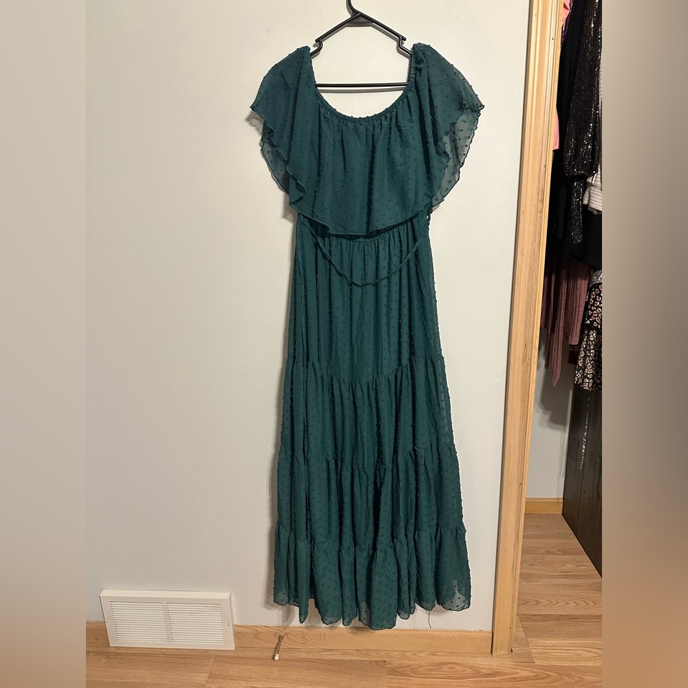Emerald Green Dress